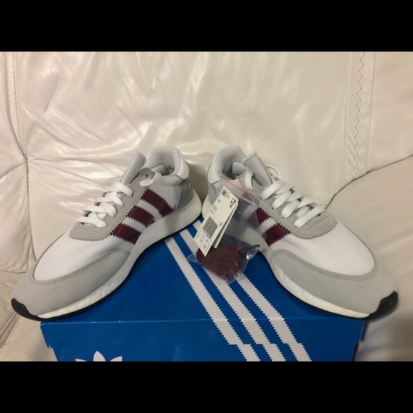 Adidas Originals I-5923 Grey Burgundy - Picture 4 of 7